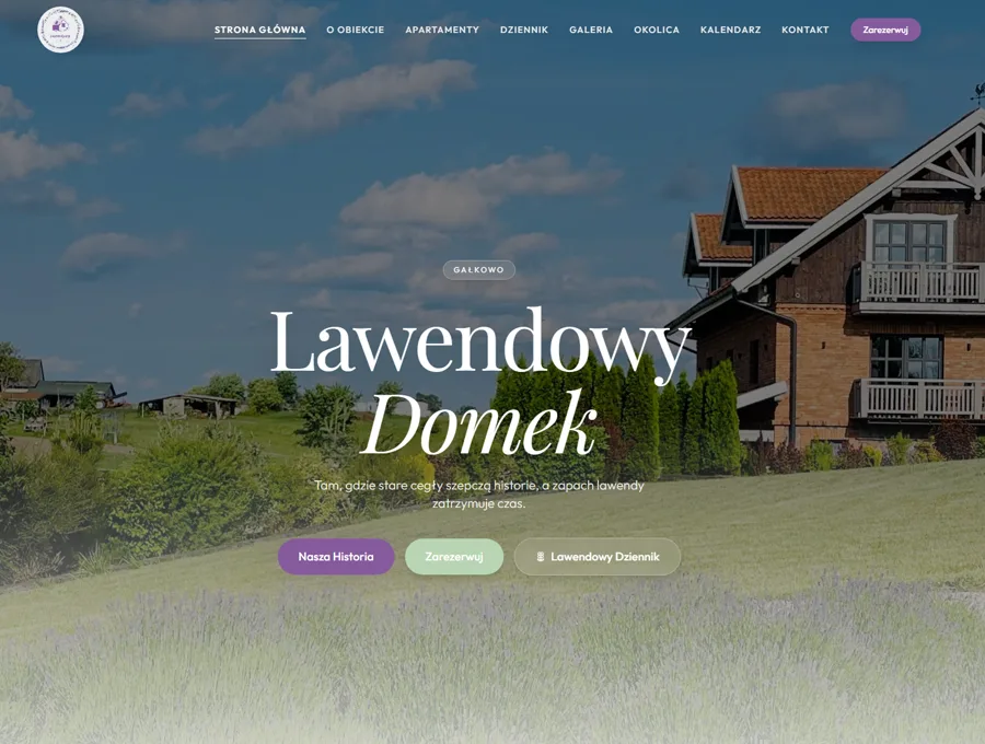Lawendowy Gałkowo